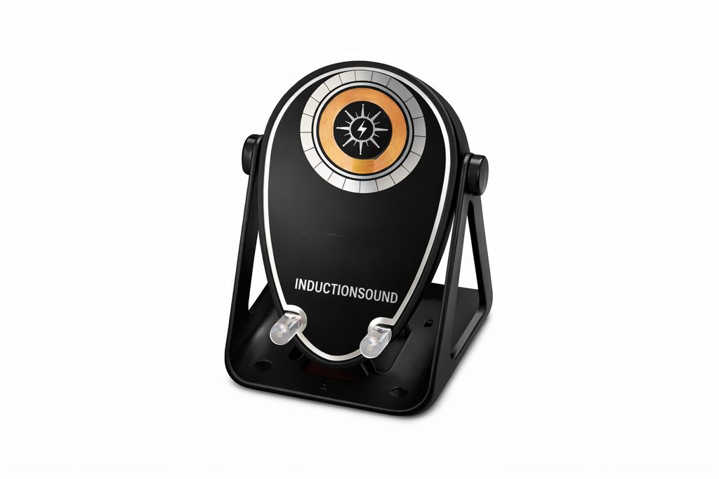Support Téléphone Enceinte Induction – Son Stéréo & Charge Sans Fil